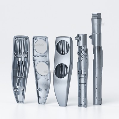 醫(yī)用級(jí)鋁合金電子儀器手柄外殼壓鑄件來圖來樣定制