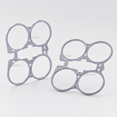 輕量化鎂合金壓鑄一體成型四軸無(wú)人機(jī)飛行器防撞框架定制